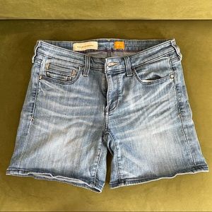 Anthropologie Pilcro & the Letterpress Denim Mid-Rise Shorts Size 27